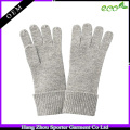 16FZCG04 knitted glove for girls fall winter cheap cashmere glove